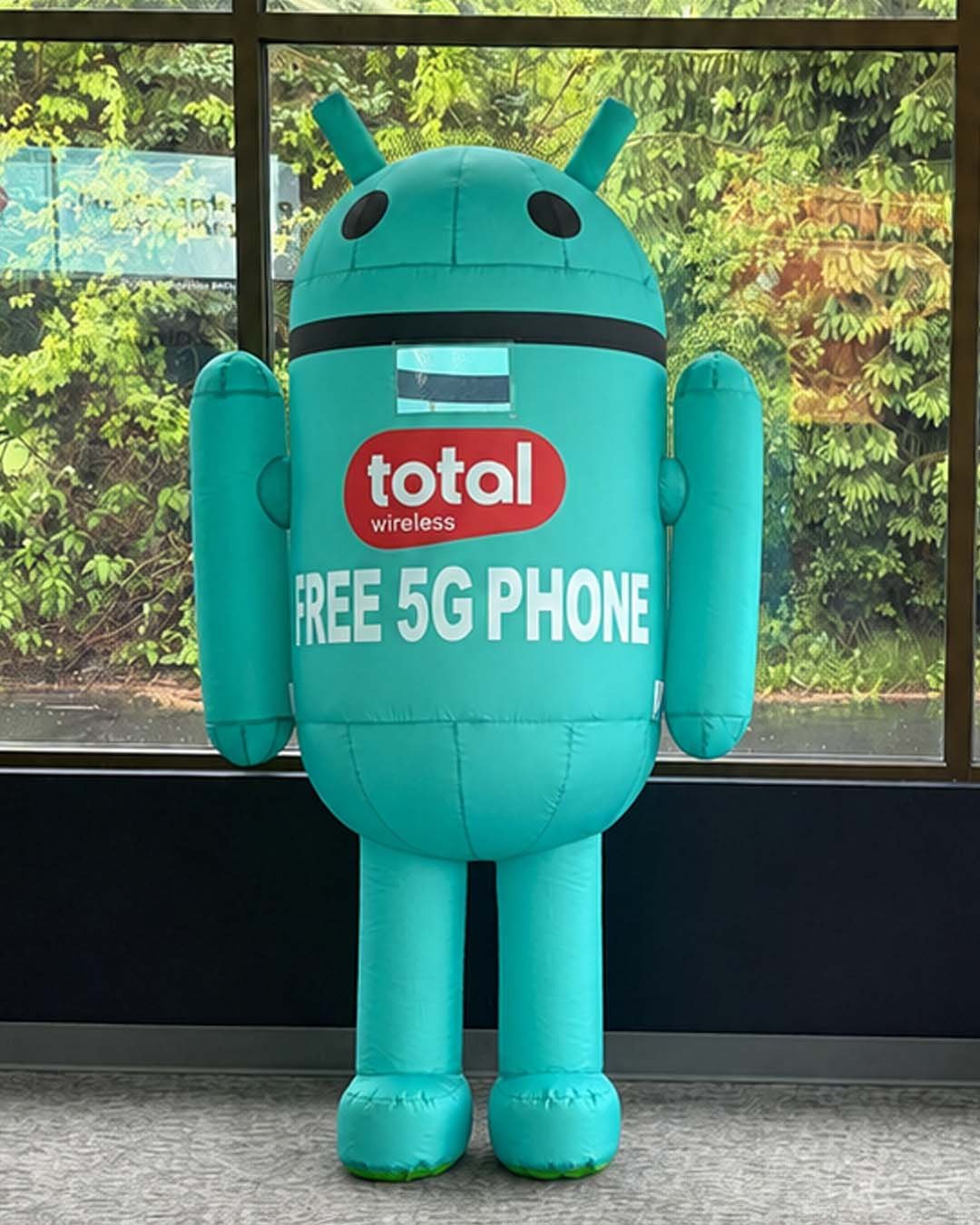 7Ft Total Wireless Android Inflatable Costume