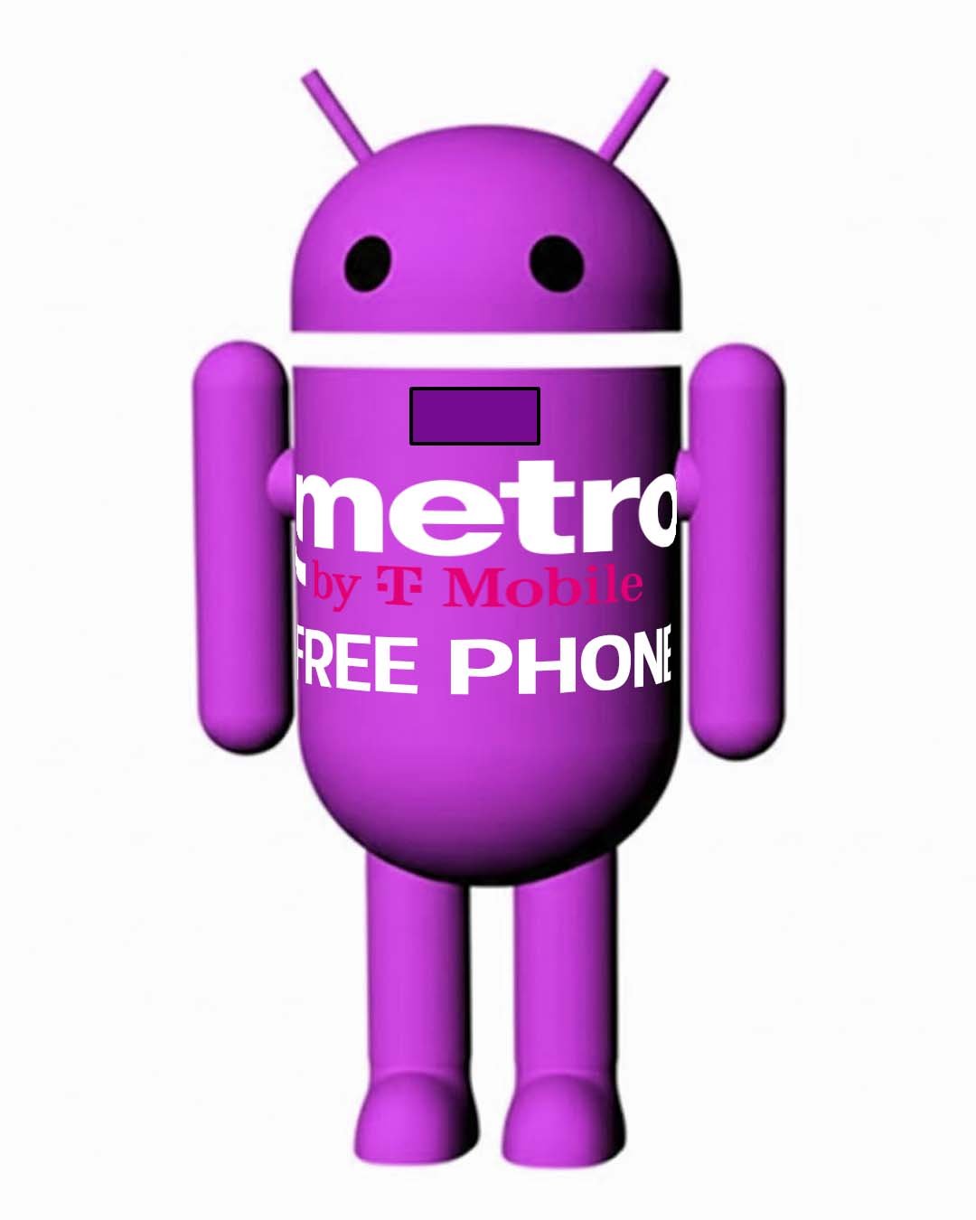 7ft Metro by T-Mobile inflatable costume
