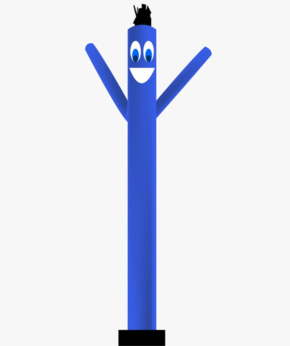Solid Blue Color Air Dancer