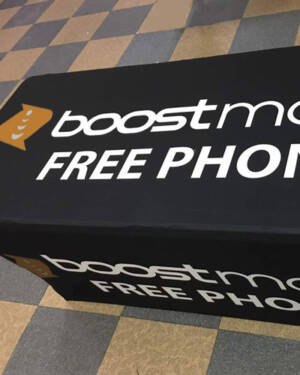 Boost Mobile Table Cloth