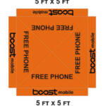 Boost Mobile Canopy Tent Cover