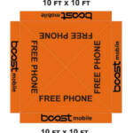Boost Mobile Tent Cover