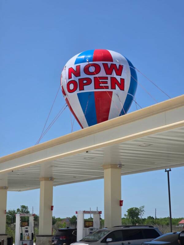 22ft Now Open Huge Inflatable Rooftop Balloon USA