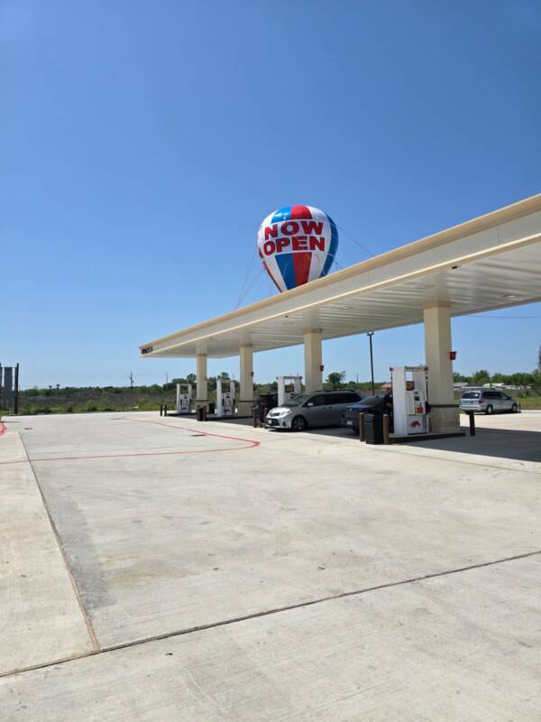 22ft Now Open Huge Inflatable Rooftop Balloon USA