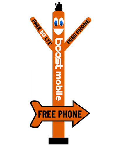Boost Free Phone Air Dancer