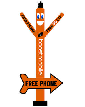 Boost Free Phone Air Dancer