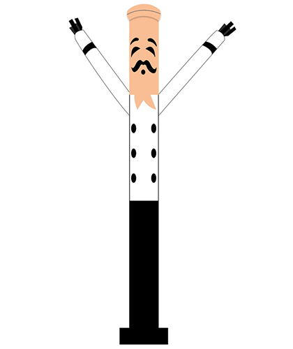 Chef Inflatable Air Dancer