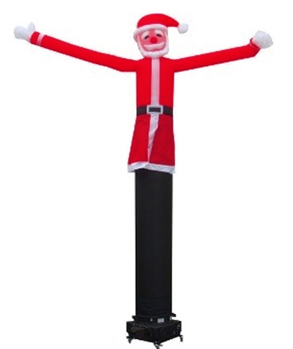 20ft Air Dancer Santa Claus inflatable Tube Guy in Bright Red Color