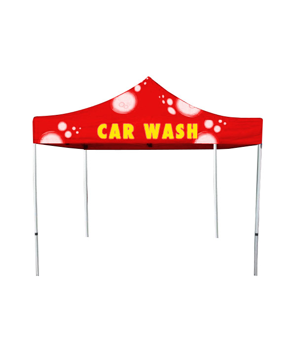 CAR WASH Red Tent