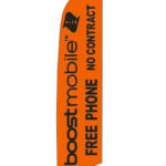 Boost Mobile Feather Flag