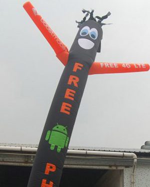 20FT Boost Mobile Air Dancer Tube Man FREE ANDROID