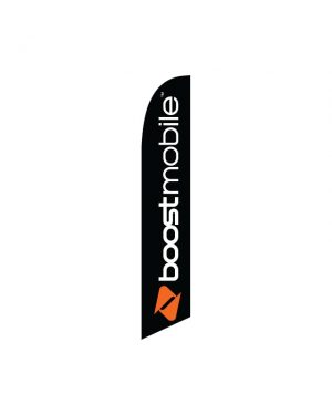 Boost Mobile Feather Flag