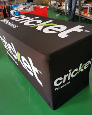 Cricket Wireless Table Cover 6 FT