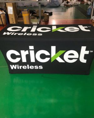 Cricket Wireless Table Cover 6 FT