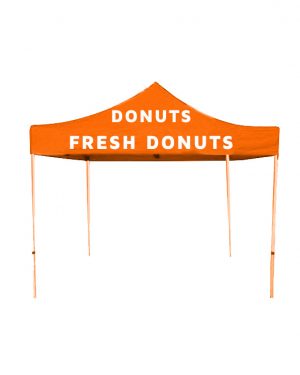 FRESH DONUTS Pop Up Tents 10 ft x 10 ft