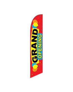 Grand Opening Feather Flag