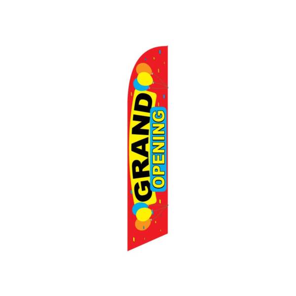 Grand Opening Feather Flag