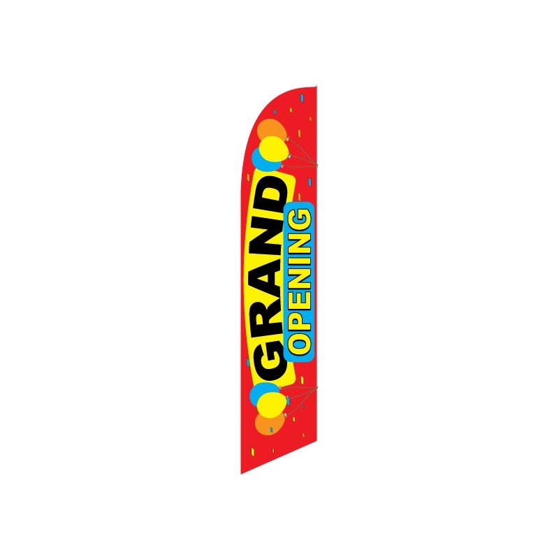 Grand Opening Feather Flag