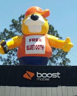 Boost Mobile Giant Inflatable Balloon