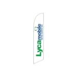 Lyca Mobile Feather Flag
