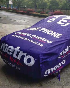 Metro by T Mobile Advertising Car Cover Free Phone