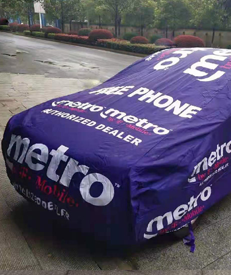 Metro by T Mobile Advertising Car Cover Free Phone