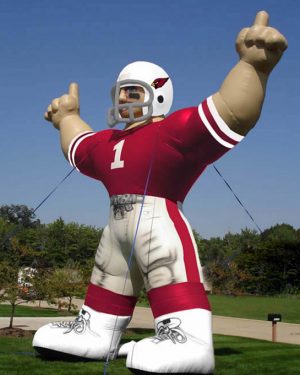 NFL PLAYER GIANT INFLATABLE BALLOON