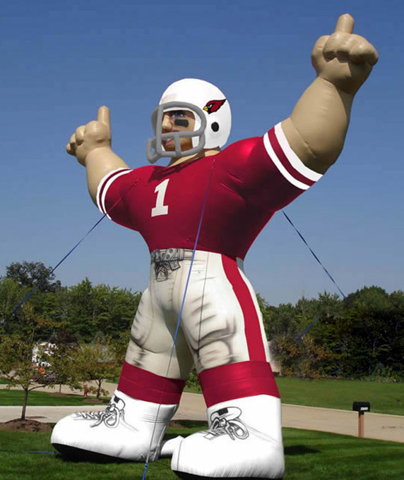 NFL PLAYER GIANT INFLATABLE BALLOON