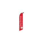 Red Pocket Feather Flag