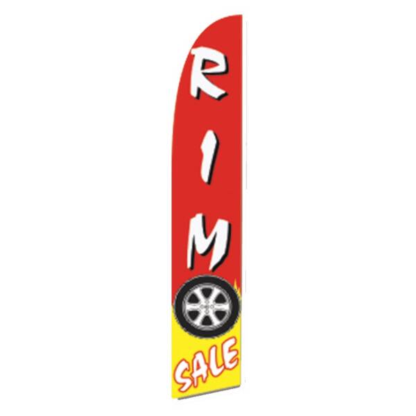 Rim Sale Feather Flag