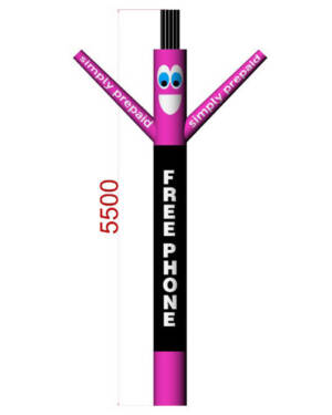 Simply Prepaid T Mobile Inflatable Tube Man