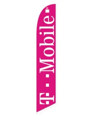 T-Mobile Feather Flag