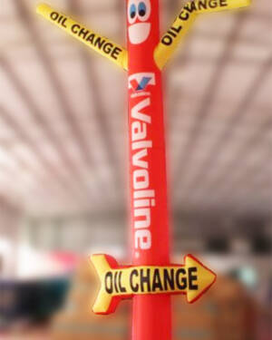 OIL Change Air Dancer Inflatable Tube Man