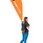 Boost mobile Backpack Flags Orange