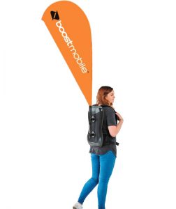 Boost mobile Backpack Flags Orange