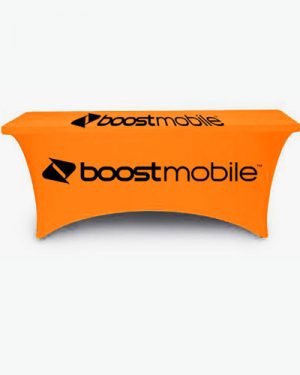 Best Boost Advertising Stretch Table Cloth 6 FT Long - Payless