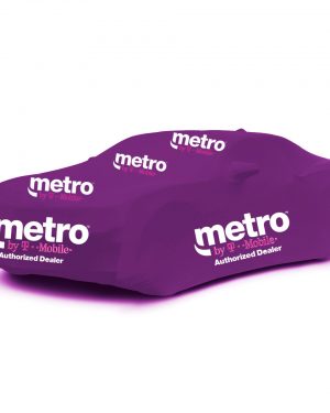 Metro by T Mobile Advertising Car Cover