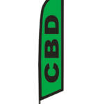 CBD Feather Flag