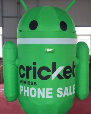 Android Cricket Phone Sale Inflatable Costume