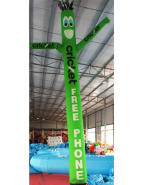 Cricket Free Phone Air Dancer 20 ft