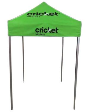 Cricket Wireless Complete Tent 5 Ft x 5 Ft