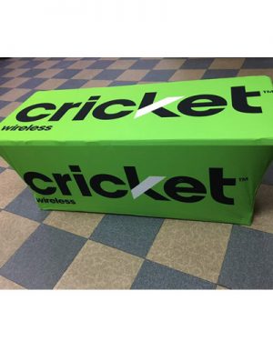 Cricket Advertising Stretch Table Cloth 6 FT LONG