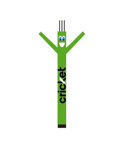 Cricket 10ft Air Dancer Tube Man Logo Only