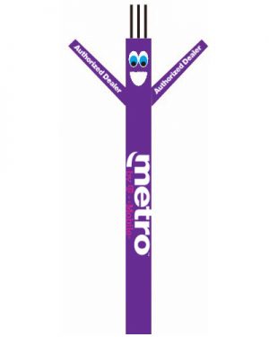METRO by T Mobile AUTHORIZED DEALER Air Dancer Tube Man Purple: 20 FT