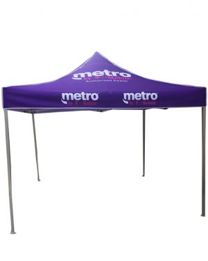 Metro by T Mobile Pop Up Advertising Tent 10 x 10 Ft