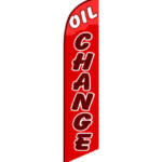 Oil Change Feather Flag
