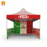 Pizza 10x10 Pop Up Canopy Tent