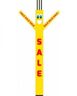 SALE Air Dancer Tube Man With Hand Printed