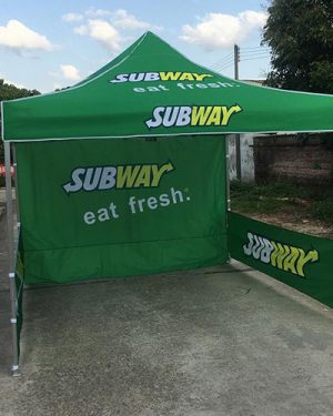 Subway Pop Up Tents