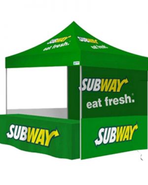 Subway Pop Up Tents 10ftx10ft
